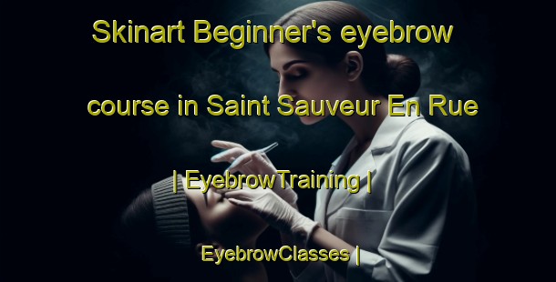 Skinart Beginner's eyebrow course in Saint Sauveur En Rue | EyebrowTraining | EyebrowClasses | SkinartTraining-France